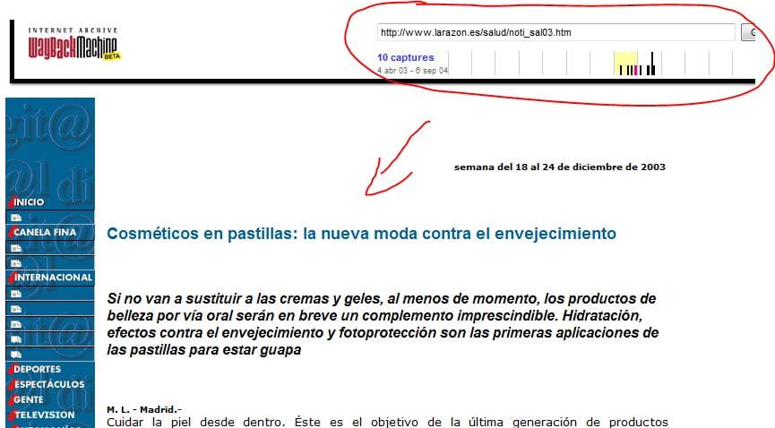 encontrar textos para web